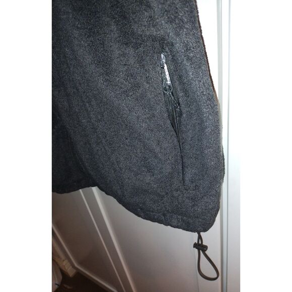 Columbia Men's Zip Up XXL 2XL Dark Grey Fleece Outdoor Jacket - Picture 7 of 9